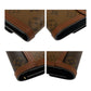 LOUIS VUITTON Tri-fold wallet M68725 PVC Brown Gold Metal Monogram reverse Portefeuille Daufine