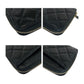 CHANEL Long Wallet Purse Caviar skin Black GoldMetal Matrasse COCO Mark