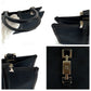 GUCCI Tote Bag 002 1065 GG canvas Black SilverMetal Jackie