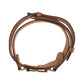 LOUIS VUITTON Shoulder Bag leather Brown Gold Metal