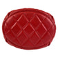 BALENCIAGA Shoulder Bag 600327 leather Red Gold Metal BBucket Bag