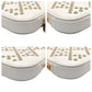 Dior Shoulder Bag S0872BNHB leather White GoldMetal Lady Dior