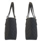 GUCCI Tote Bag 113019 GG canvas Black SilverMetal