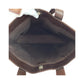 GUCCI Tote Bag 73982 GG canvas Dark Brown SilverMetal