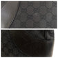 GUCCI Tote Bag 113 011 GG canvas Black SilverMetal