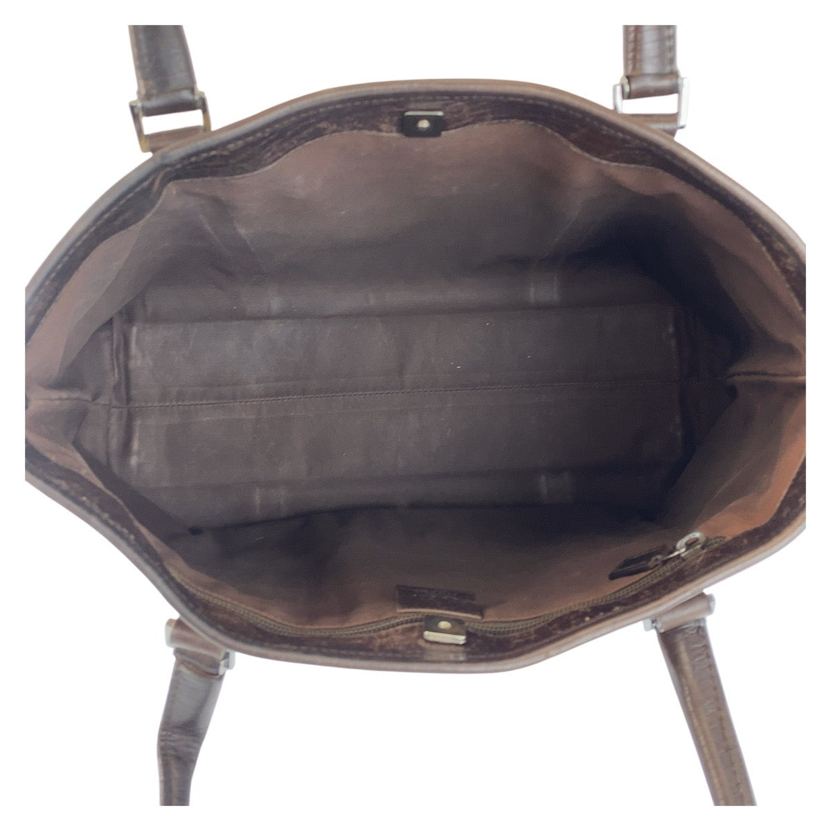 GUCCI Tote Bag 114595 GG Supreme Canvas Beige Brown SilverMetal
