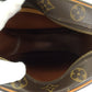 LOUIS VUITTON Shoulder Bag M51221 PVC Brown Gold Metal Monogram Blois