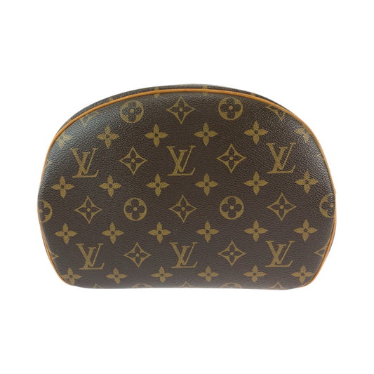 LOUIS VUITTON Shoulder Bag M51221 PVC Brown Gold Metal Monogram Blois