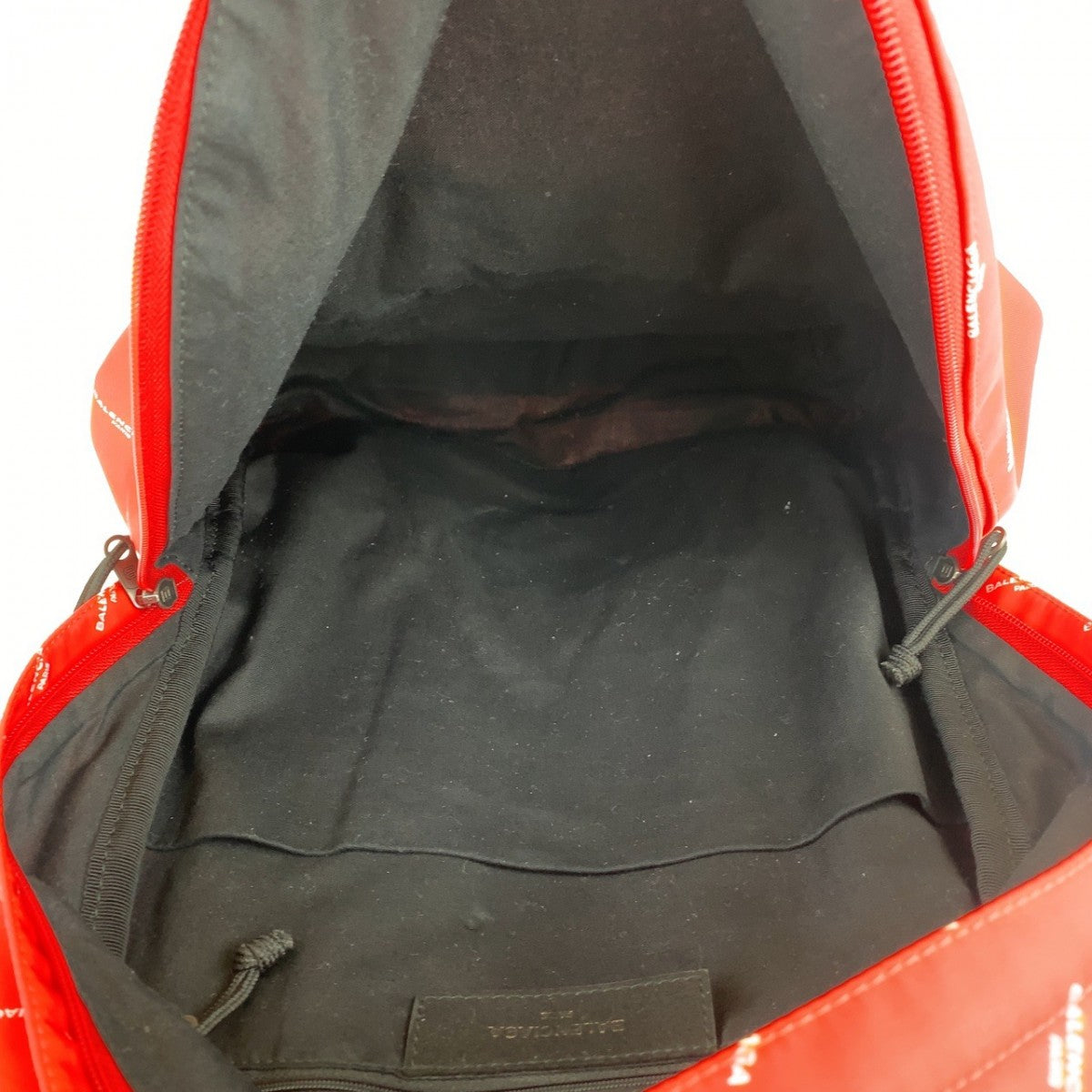 BALENCIAGA Backpack Nylon Red black Explorer