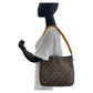 LOUIS VUITTON Shoulder Bag M51146 PVC Brown Gold Metal Monogram LoopingMM
