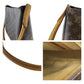 LOUIS VUITTON Shoulder Bag M51146 PVC Brown Gold Metal Monogram LoopingMM