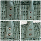 BALENCIAGA Handbag 671342 enamel Mint Green SilverMetal Enamel Basket Bistro XS