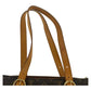 LOUIS VUITTON Tote Bag M40007 PVC Brown Gold Metal Monogram Popan cool o