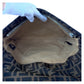 FENDI Shoulder Bag canvas Brown Gold Metal Zucca
