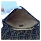 FENDI Shoulder Bag canvas Brown Gold Metal Zucca