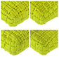 BALENCIAGA Shoulder Bag Nylon Neon Yellow SilverMetal Bistro XXS