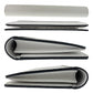 LOUIS VUITTON Long Wallet Purse M30298 PVC Antarctica White SilverMetal Taigalama Portefeuille Braza