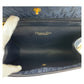 Dior Shoulder Bag canvas Navy Gold Metal Trotter