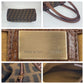 FENDI Shoulder Bag canvas Brown Zucca Pattern Etnico