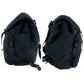 PRADA Backpack Nylon Black SilverMetal Test Triangle With logo