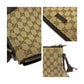GUCCI Shoulder Bag 114273 GG canvas Beige Brown SilverMetal
