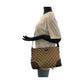 GUCCI Shoulder Bag 114273 GG canvas Beige Brown SilverMetal