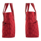 GUCCI Tote Bag 002 1079 GG canvas Red Silver Metal