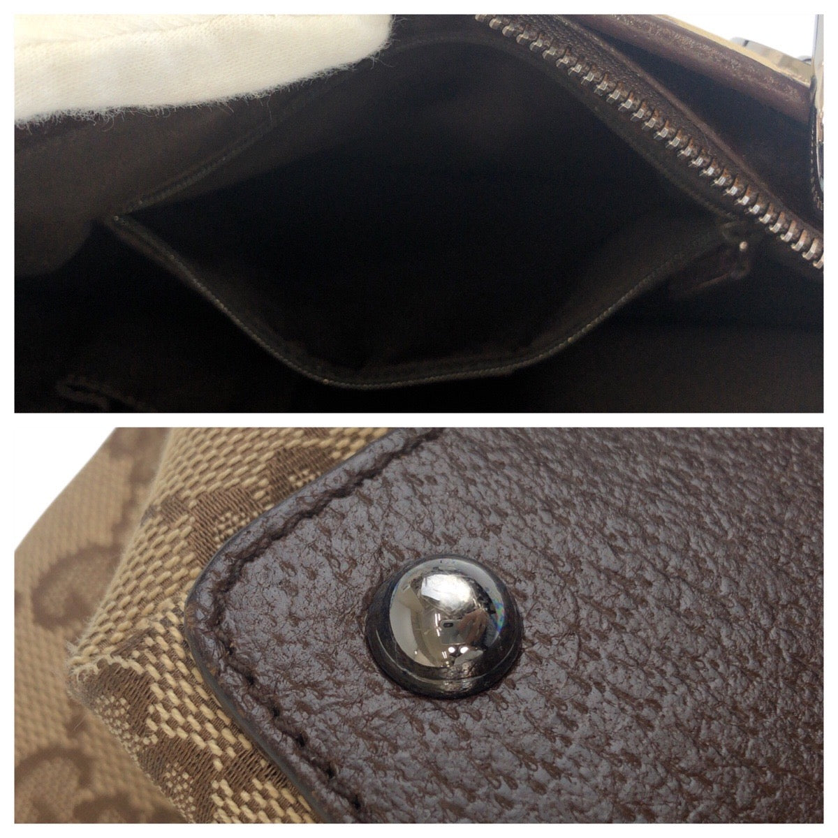 GUCCI Tote Bag 139552 GG canvas beige