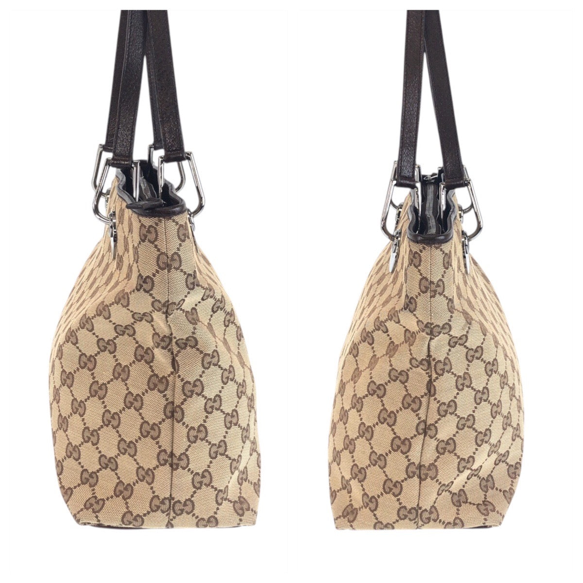 GUCCI Tote Bag 139552 GG canvas beige