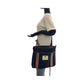 GUCCI Shoulder Bag 189662 Nylon Navy Crest