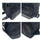 PRADA Backpack Nylon Black SilverMetal Test Triangle With logo
