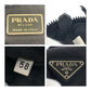 PRADA Backpack Nylon Black SilverMetal Test Triangle With logo
