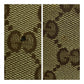 GUCCI Tote Bag 002 1098 GG canvas Beige Brown Gold Metal