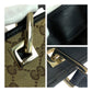 GUCCI Tote Bag 002 1098 GG canvas Beige Brown Gold Metal