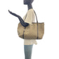 GUCCI Tote Bag 197953 GG Supreme Canvas Beige Brown Gold Metal