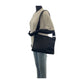 PRADA Shoulder Bag Nylon Black SilverMetal Test Triangle With logo