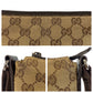 GUCCI Shoulder Bag 145857 GG canvas Beige Brown SilverMetal