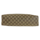GUCCI Tote Bag 002 58 6487 GG Supreme Canvas Beige Multicolor Gold Metal Old Gucci Shelly Line