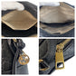 GUCCI Shoulder Bag 449418 leather Black GoldMetal Micro Guccissima Interlocking