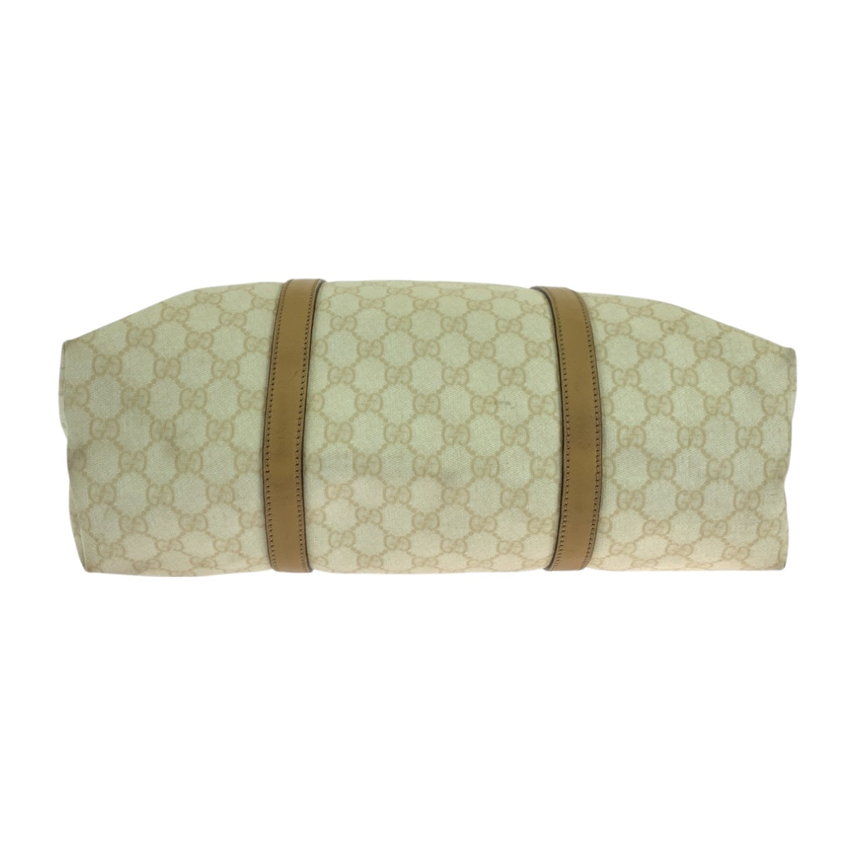 GUCCI Business bag 223668 GG Supreme Canvas Beige Brown Gold Metal