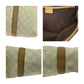GUCCI Business bag 223668 GG Supreme Canvas Beige Brown Gold Metal