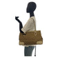 GUCCI Tote Bag 177052 GG canvas Beige Ivory Gold Metal Prince Shelley Line