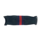 GUCCI Clutch bag Suede Navy Red Blue Old Gucci Shelly Line
