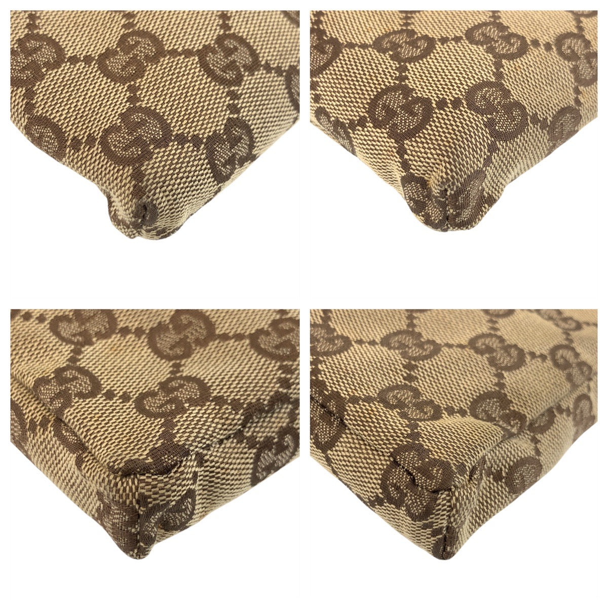 GUCCI Sling bag 28566 GG canvas Beige brown