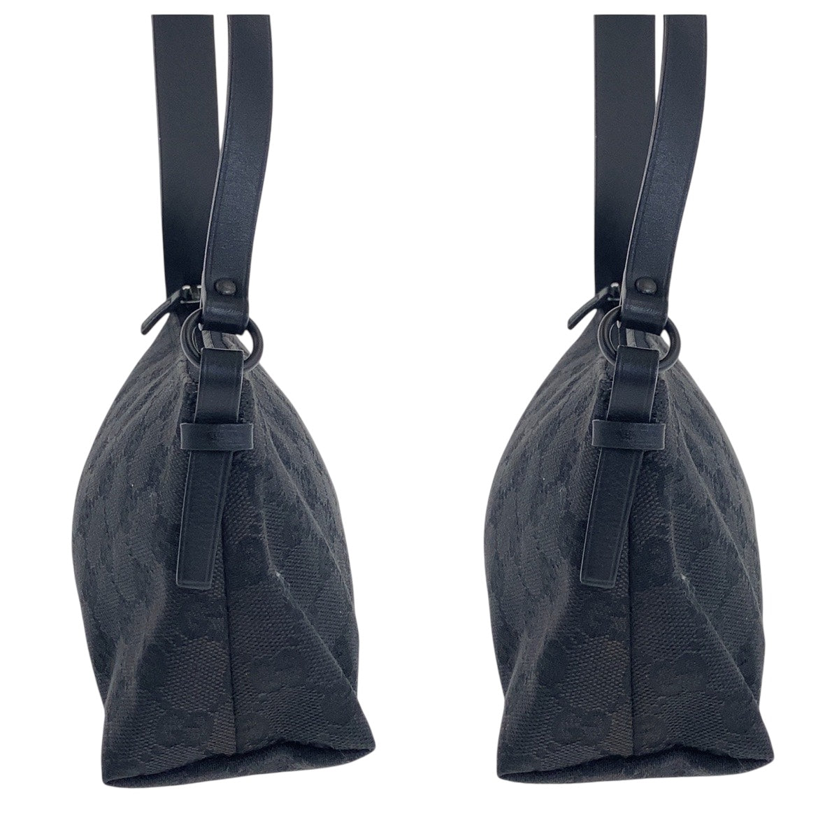 GUCCI Handbag 103399 GG canvas black