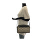 GUCCI Shoulder Bag 001 067 1282 0 GG Supreme Canvas Gray Navy Gold Metal