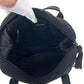 PRADA Shoulder Bag Nylon Black SilverMetal Test logo