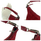 GUCCI Shoulder Bag 000 0602 GG canvas Red