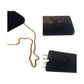GUCCI Shoulder Bag Velor Brown Old Gucci Double G
