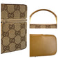 GUCCI Handbag 039 1051 GG canvas beige